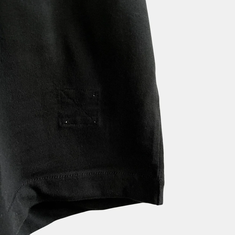 Banana Republic Men's Heavyweight Cotton Black VNeck TShirt XXL NWT Quiet Luxury